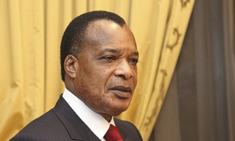 Congolese President Denis Nguesso